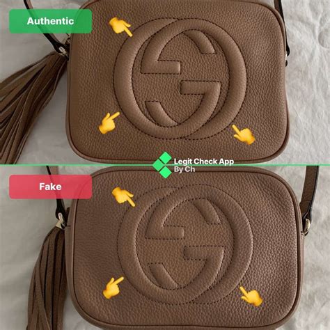 gucci soho shoulder bag real vs fake|Gucci soho disco bag authentication.